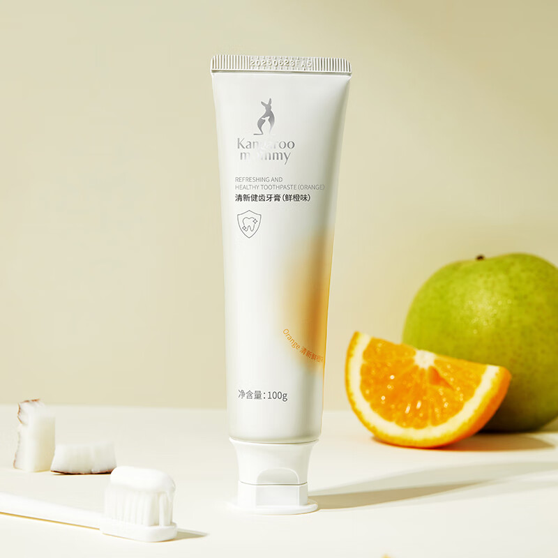 袋鼠妈妈洗护套装准孕妇洗发水沐浴露小麦柔顺控油补水蓬松止痒洗护用品 【钜惠组合】小麦洗沐2件套+香橙牙膏