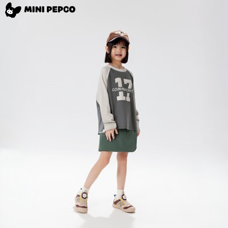 С�����ɣ�PEPCO����7A��������ͯӡ������T����纫�洺��ͯװ����Բ������ 17�׿���/��� Ů 110 ��������90-100cm 19.9Ԫ