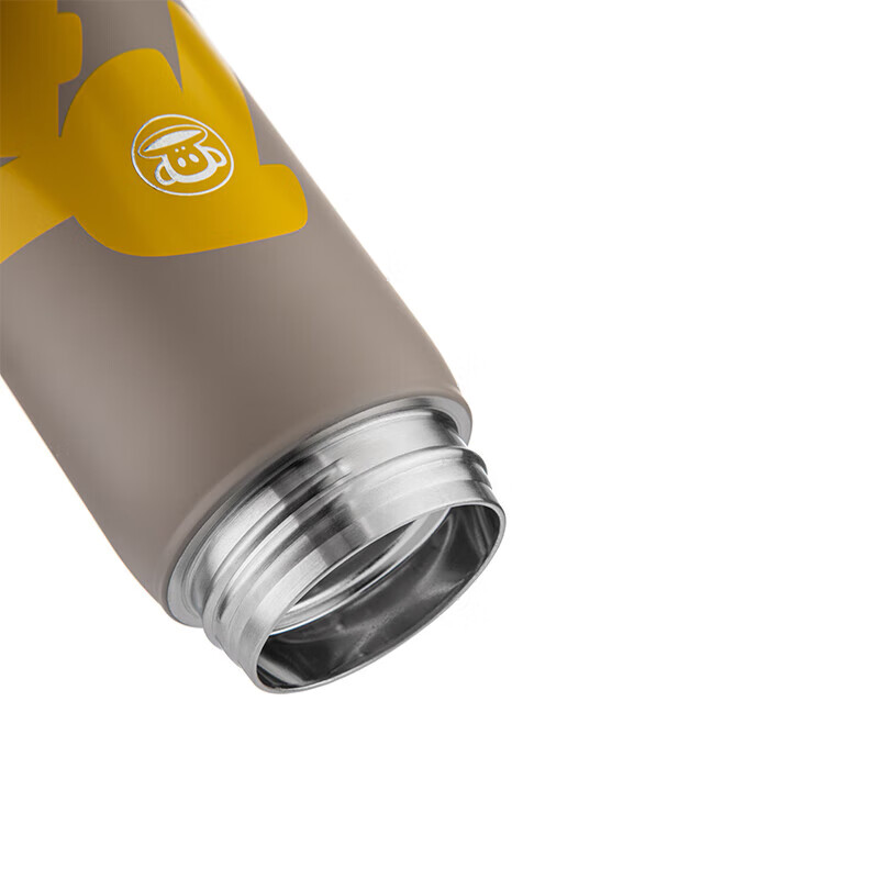 大嘴猴（paul frank）智能保温杯 电子温显 运动便携 灰色380ml