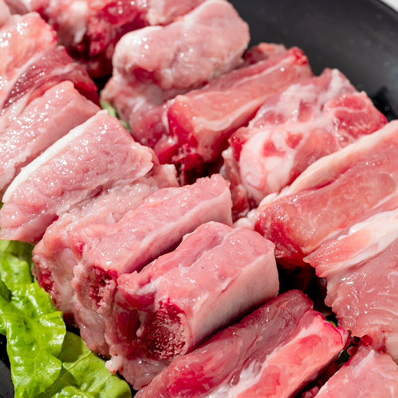 美人觉醒 顺丰 8斤猪排骨新鲜猪肋排冷冻猪寸排纯中段农家土猪肉生鲜2斤 商超同款净重4斤精品猪排骨无龙骨