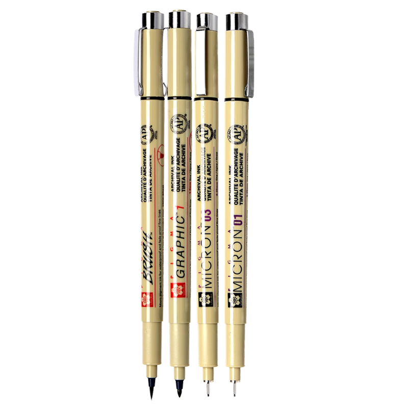 ӣSAKURAܱʹ߱ 4֧װ ձǩֱʻͼɫˮ ѧͯ滭ֻ 29Ԫ