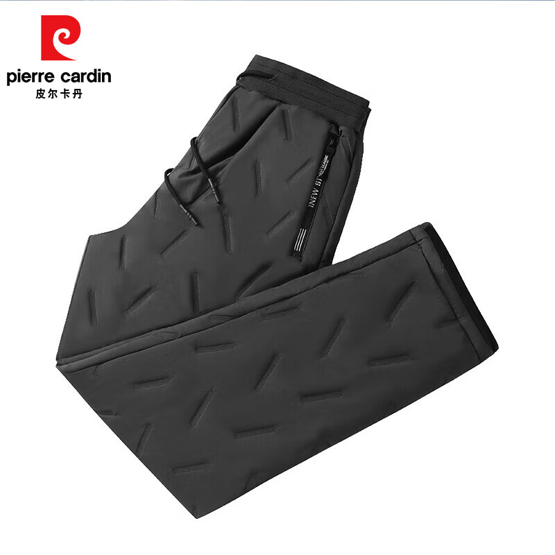 Ƥ��������pierre cardin��2025��������޼������п���ʿֱͲ����ӷʼӴ��뱣ů�˶��� ��ɫ ��ֱͲ������ 3XL ������ƫС�� 39.9Ԫ