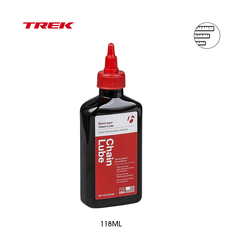 崔克(TREK) Chain Lube持久高效清香自行車(chē)鏈條潤滑油 黑色 118mL (4oz)