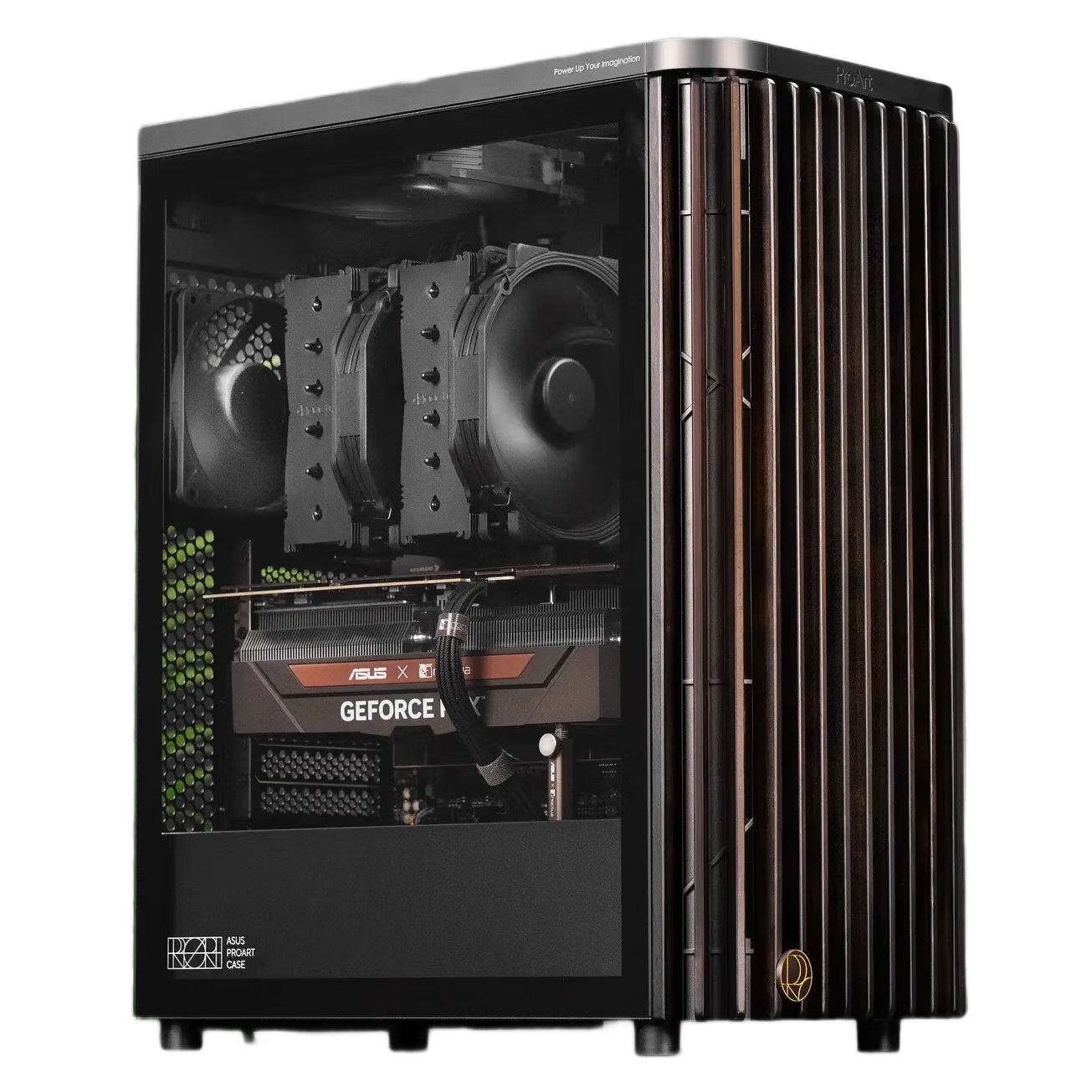 ��˶ProArt���չ���PA401ľ�հ���� ǿ��ɢ��/ľ��ǰ������դ/�⹤�߲�װ/��Դ������/PWMһ������ 599Ԫ