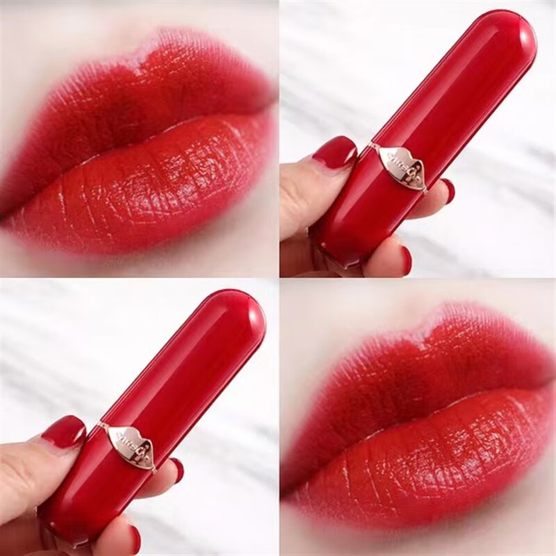 卡姿兰(卡兰姿)轻雾感口红中小样不易掉色沾杯显白正红色萝品牌保证