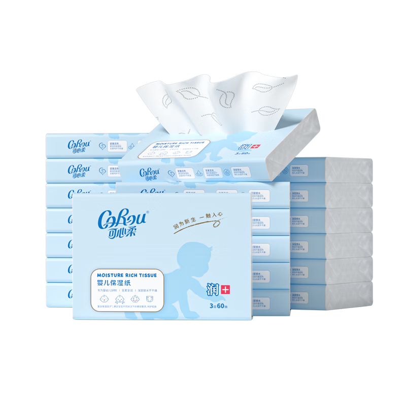 ������ COROU Ӥ����˪ֽ�� 3��60��20�� ����ר���׷���ֽ�� 18.9Ԫ