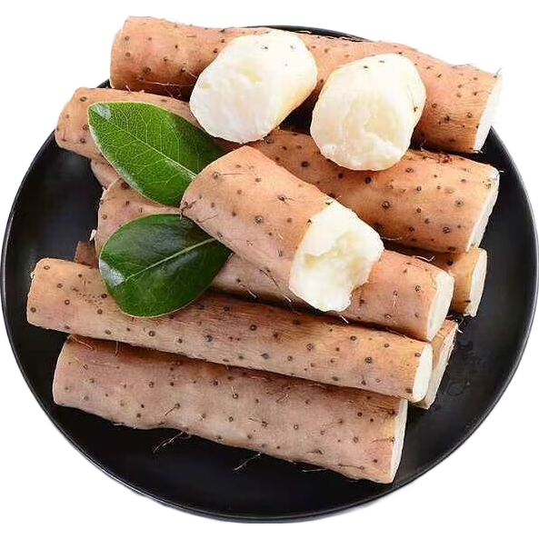 新鲜小白嘴山药铁棍山药软糯香甜铁杆山药麻山药淮山药 小白嘴山药带箱5斤 40-60cm