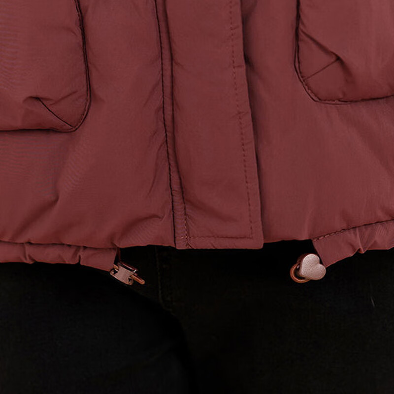 子牧棉麻2025冬装 女百搭棉服棉衣时尚韩版宽松连帽加厚保暖棉袄