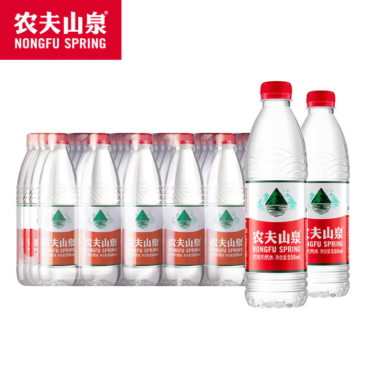 ũ��ɽȪ ����ˮ 550ml*24ƿ ����װ ����24ƿ��18.9Ԫ���軻����
