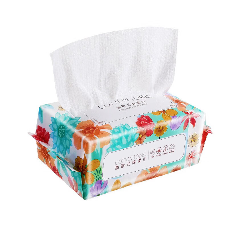 煜煜芳华一次性洗脸巾擦脚布懒人强吸水毛巾家用纸巾包装随机 3包装【180抽】