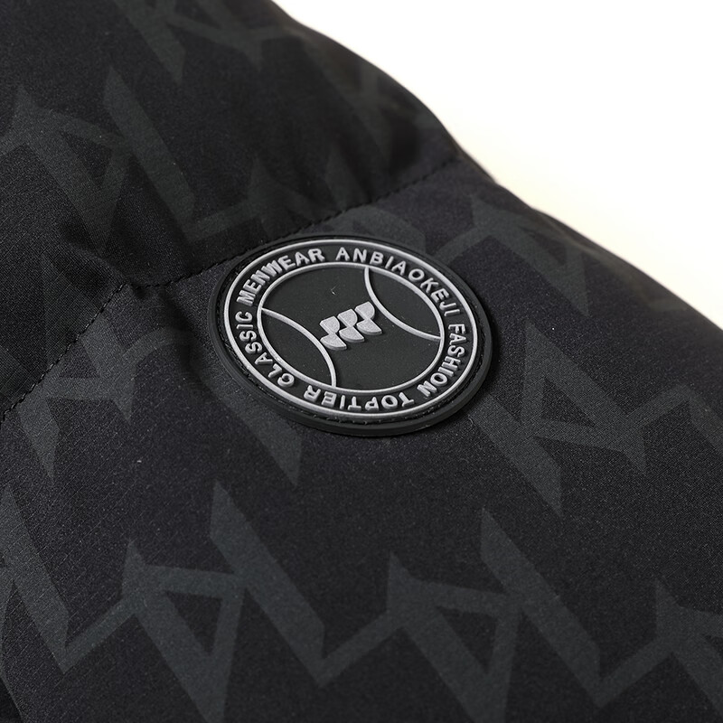 FEAE官方品牌连帽羽绒服男户外休闲冬季时尚商务加厚保暖90鸭绒面包服 拼白色【新国标90%鸭绒】-千鸟格双色款 -官方正品 XL 码【体重 建议130-145斤】