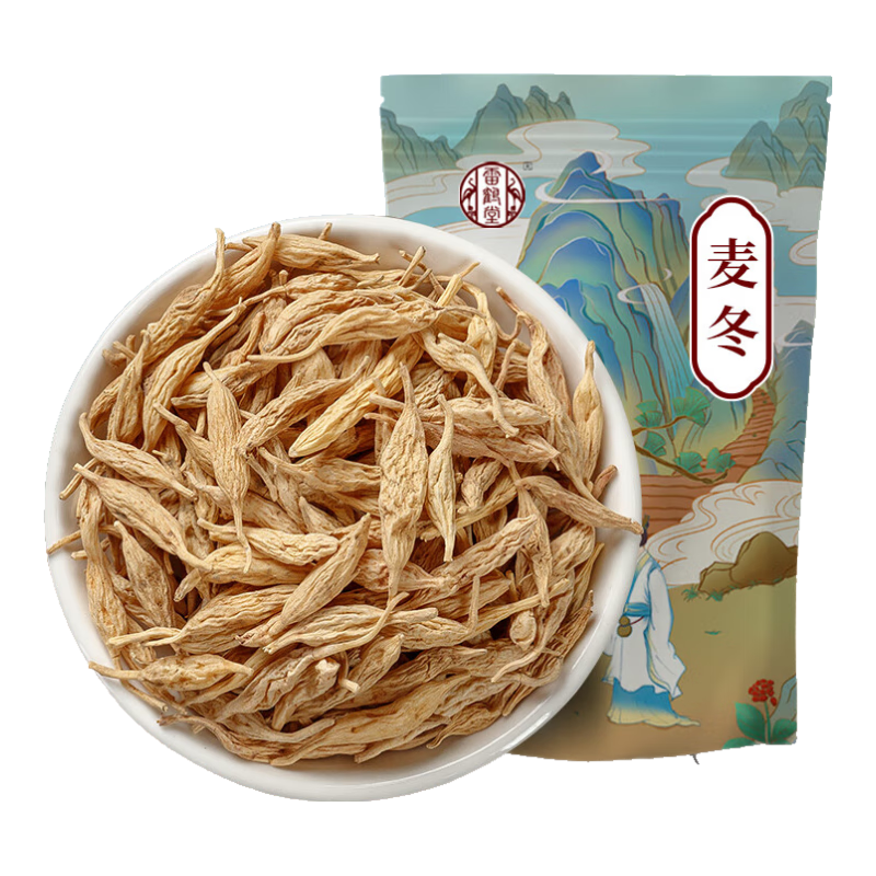 信盛堂 麥冬正宗袋裝500克中藥材正宗純野生浙麥冬特級干貨 浙麥冬100克（野生新貨）