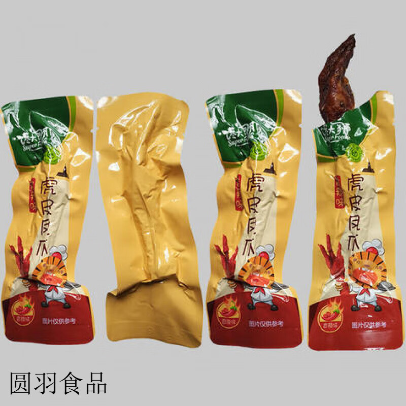馋大狮(Super Foodie)馋大狮馋大狮虎皮凤爪香辣鸡爪卤味鸡脚零食真空单个袋 馋大狮虎皮凤爪(五香昧)200g*1