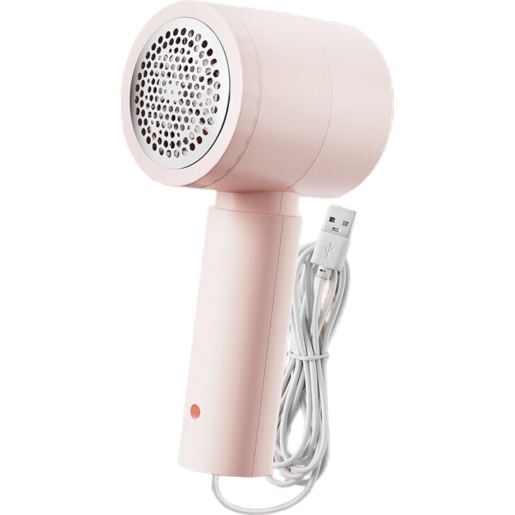 【6叶钢刀】毛球修剪器家用去球器去毛球器剃毛器打毛器衣服除毛器毛衣卫衣毛球修剪神器剃毛机 【插电使用】樱花粉