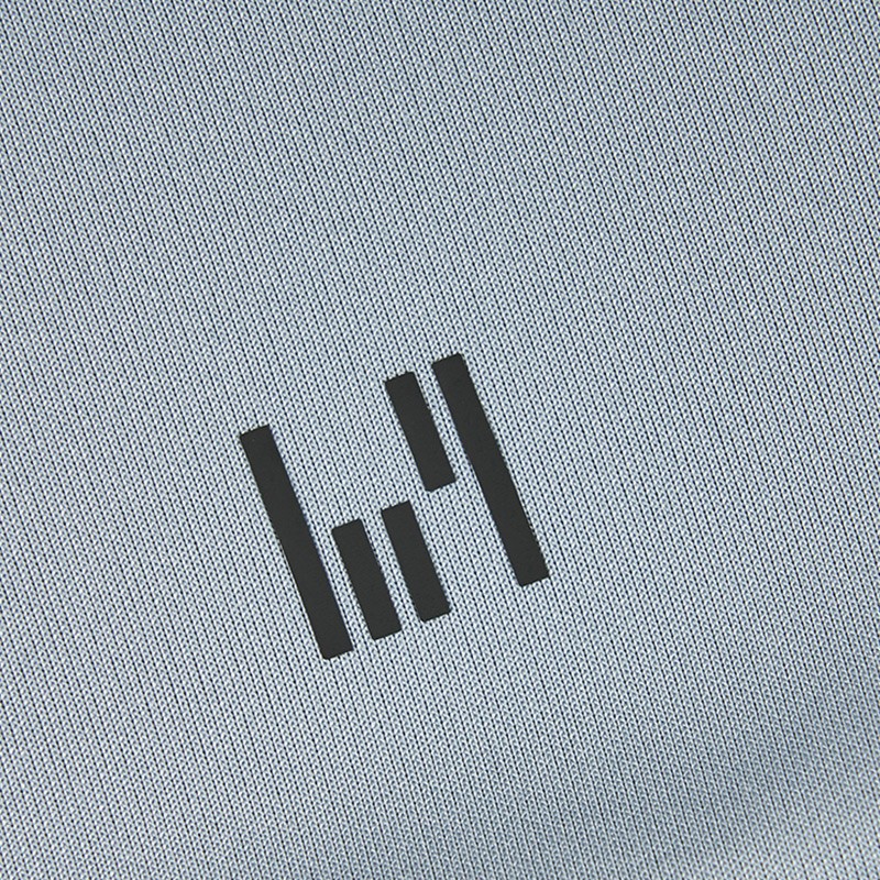 缓坡俱乐部 户外印花卫衣女 滑翔伞原创印花 空气层轻柔抗皱 短款 徒步露营 矿石灰 XL(175/96A)