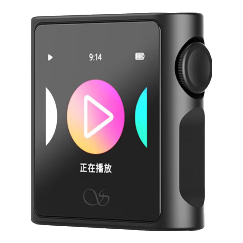 山灵（SHANLING）M0S 无损音乐mp3播放器触屏hifi发烧学生双向蓝牙运动迷你便携随身听便携式 M0s黑色+黑色皮套