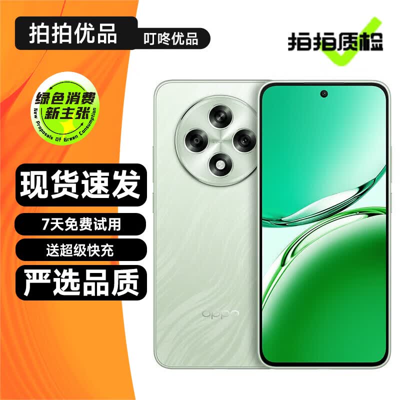 OPPO A2 A2Pro/A3 A3Pro 二手5G手机 长续航游戏拍照手机 【A3】山涧绿 8GB+256GB 95新