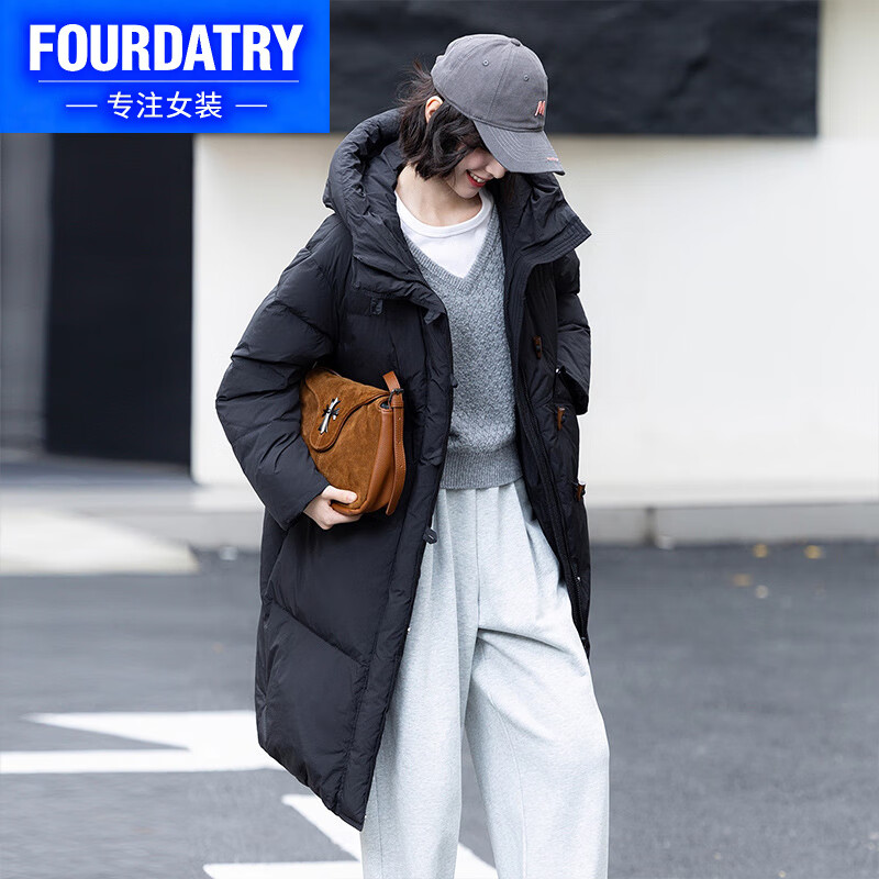 FOURDATRYƽ������Ůʿ�г������޷�2025�궬��ʱ�аٴ���ñ90Ѽ��892F66Ů ��ҹ�� L (140-160��)