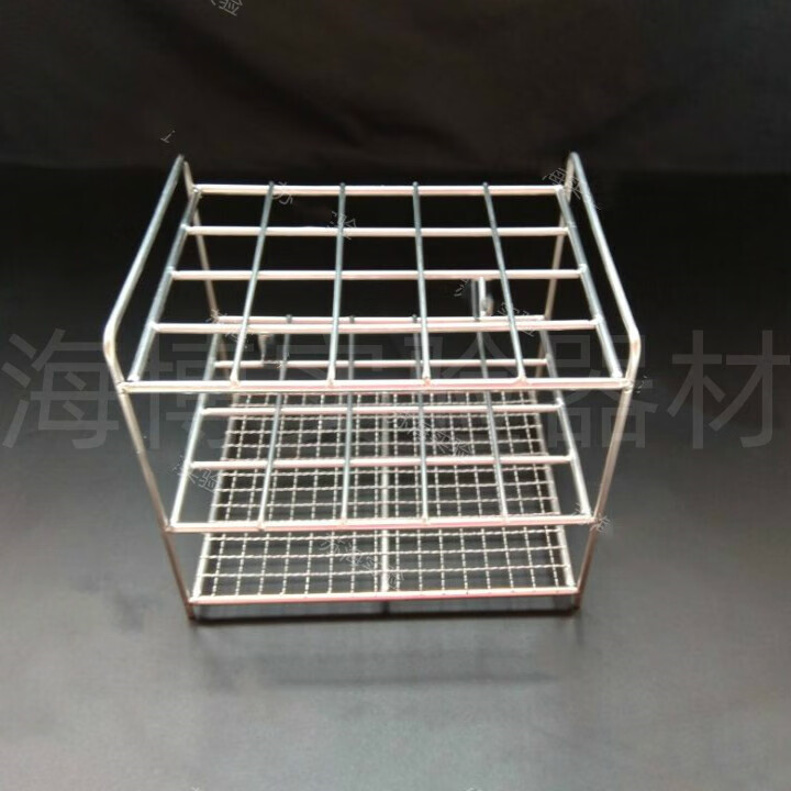 顾致不锈钢试管架消化管架定氮管架消煮管架 可定制规格 20孔口径16mm