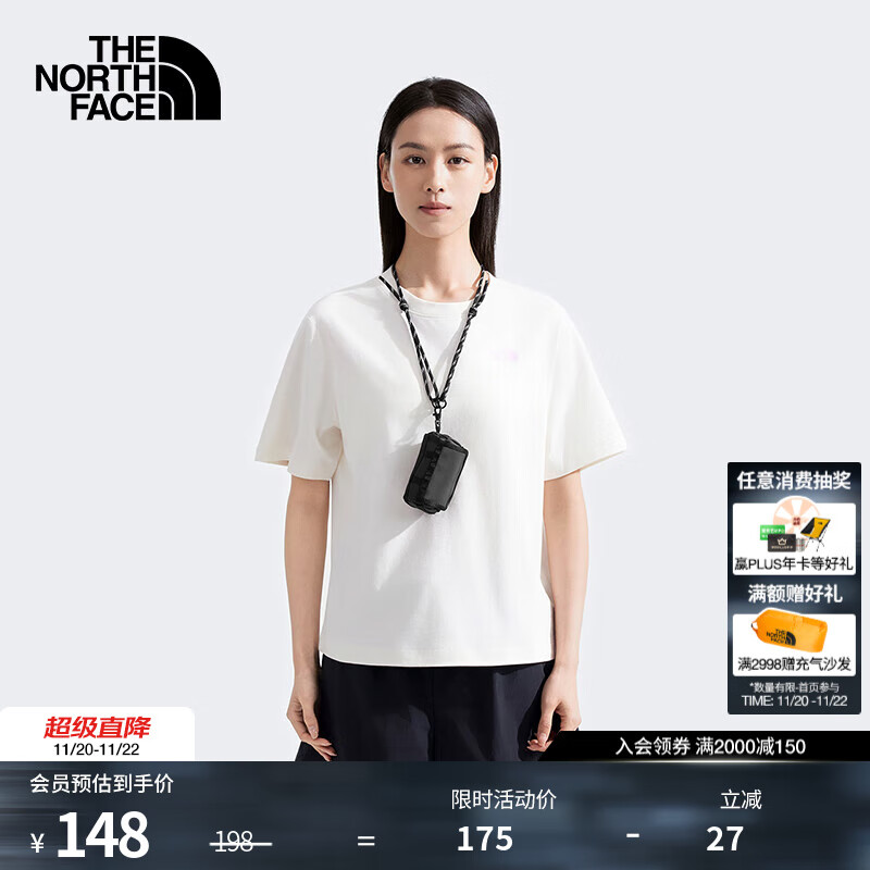 北面（The North Face）单肩背包男女同款Base Camp迷你驮包轻便户外25秋冬新款|8DJN KX7/宇宙黑