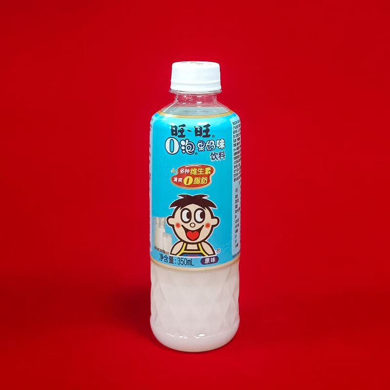 旺旺O泡果奶味饮料饮品瓶装草莓原味清爽0脂肪多种维生 O泡果奶-原味 350ml*6瓶