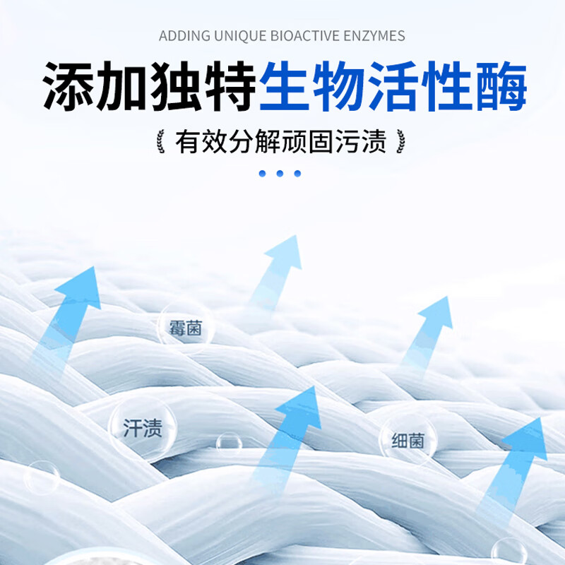 海洋主义 SOCUS洗衣粉爆炸盐强力去渍去黄增白去污神器漂白彩漂剂去黄抑菌除螨渍 1200g 1桶 超级爆炸盐 强力去渍 抑菌除螨