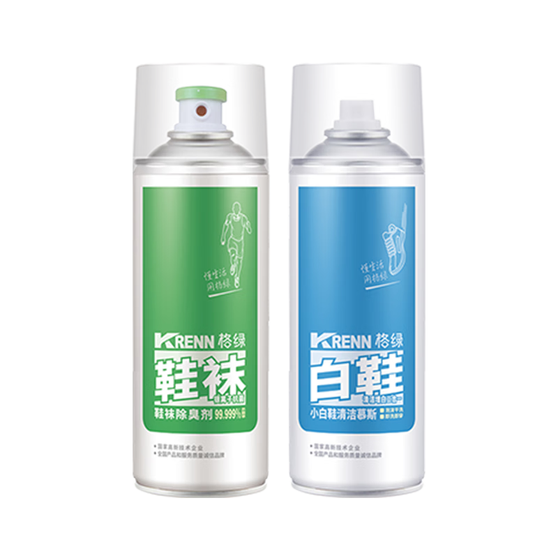 格绿【频道专享】鞋袜除臭喷雾280ml 赠小白鞋清洗慕斯180ml 清洁除臭 鞋袜除臭喷雾280ml 【赠】小白鞋清洁慕斯180ml   正装