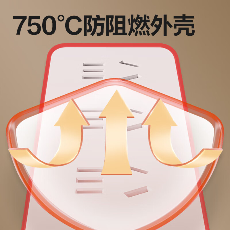 得力（deli）【5年质保/国标3C认证/儿童保护门/阻燃外壳】插排 电源 插座 插线板 排插 插板 拖线板 接线板 【4位5孔/全长1.8米】33919插排