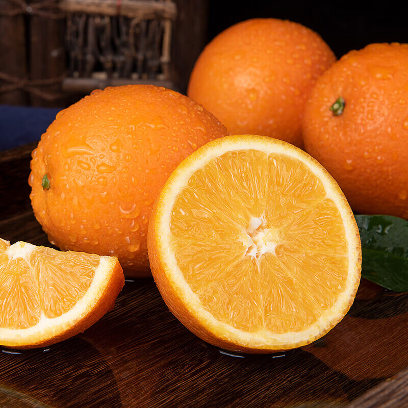 优鲜娃江西橙子赣南脐橙新鲜水果正宗江西赣州产地直发当季水果礼盒 划算 [单果75-80mm精品装大果]净重9-10斤