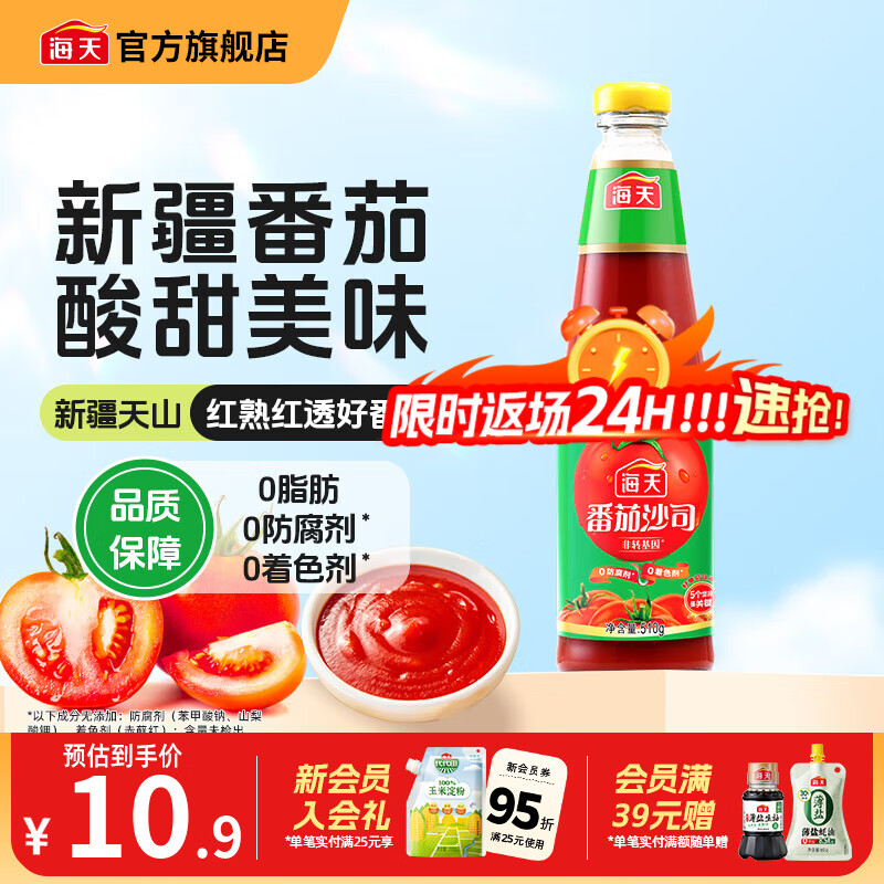 海天番茄沙司510g*1瓶
