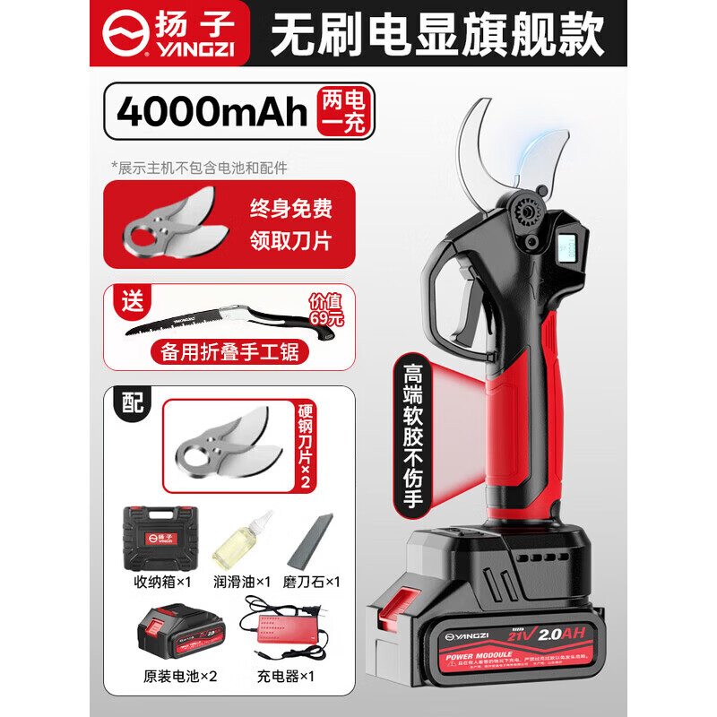 ���ڲ��������ӵ綯����������֦ר�ü������ʽ��֦��������﮵����֦���� ��ˢ�����콢�4000mAh������ 223.2Ԫ(������)