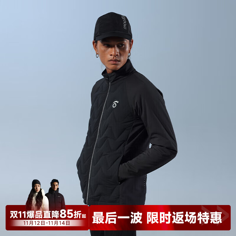 马孔多（macondo）原创单品｜超轻羽绒服（3代）拒水羽绒跑步外套 XL 黑色 男款