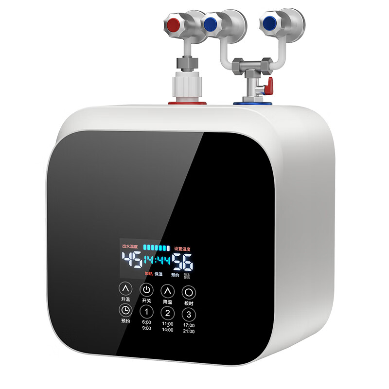 comfee美的甄选小厨宝电热水器热水宝一级能效智能储水式热水器小型家用厨房2026新款 6L 2200W 机械款 | 一级能效 | 上出水 【自行安装】