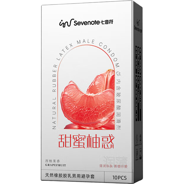 果趣西柚超薄玻尿酸安全套10只 2.01元 - 86线报