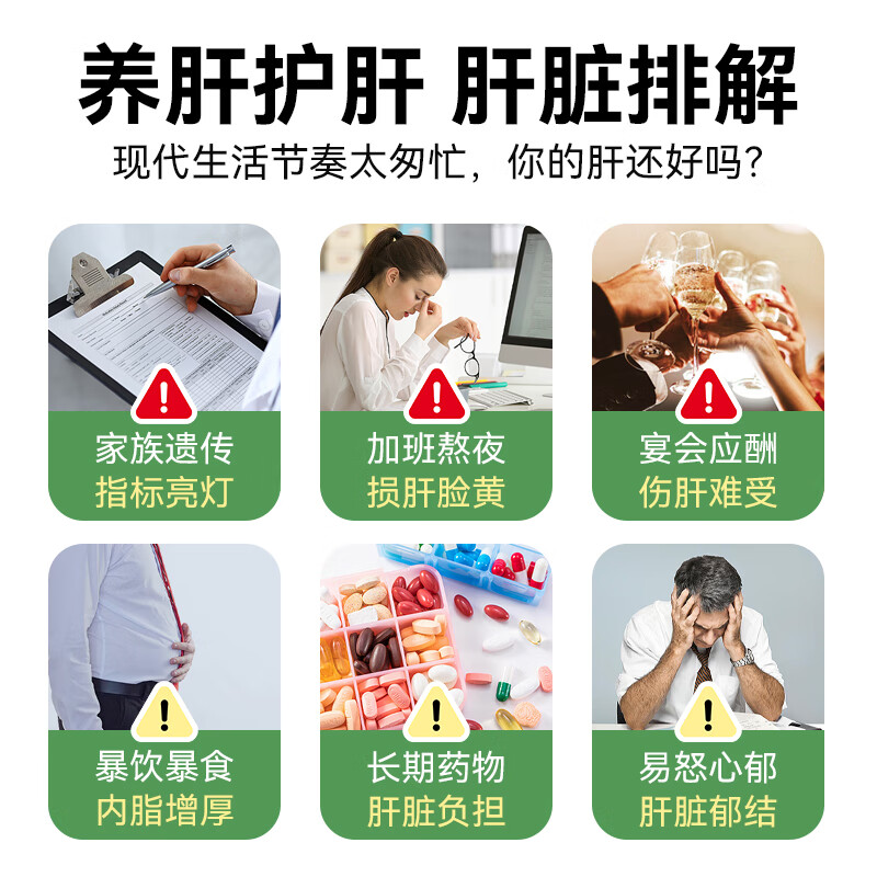 JZLPTC健之伴护肝片脂肪肝奶蓟草水飞蓟保肝养肝护肝胶囊解酒药法国进口 养肝护肝丨1瓶