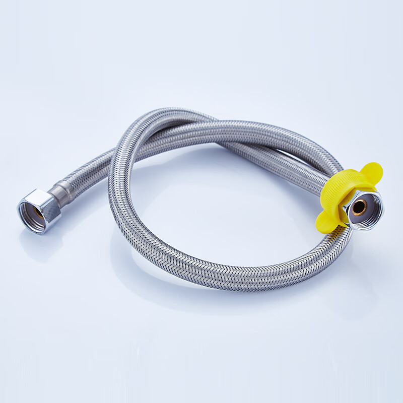 定制适用马桶不锈钢软管 进水管 马桶软管 钢丝 两联双头软管 30cm一