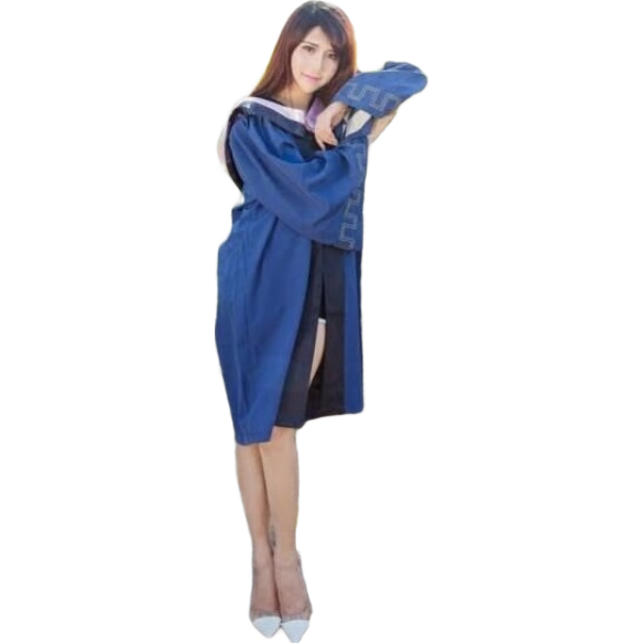 帝行(DIXING)碩士服碩士學(xué)位服學(xué)院服學(xué)士服碩士畢業(yè)禮服碩士服 粉色-文科 S 適合165cm寬松款式