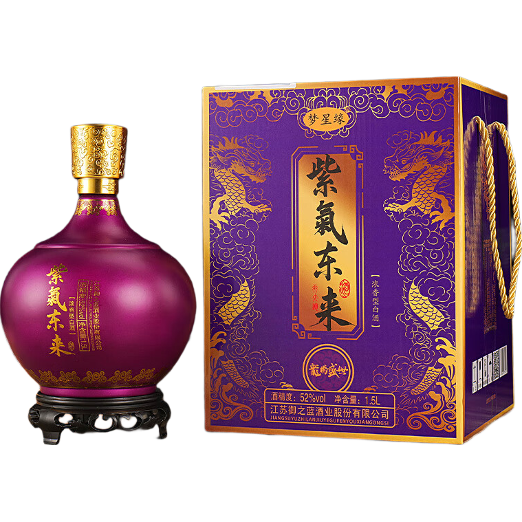 �������� 52��Ũ���Ͱ׾� 1500mL̳�����װ �������� 52%vol 1̳ 40Ԫ(��20Ԫ/����һ��һ��������Ʒ��