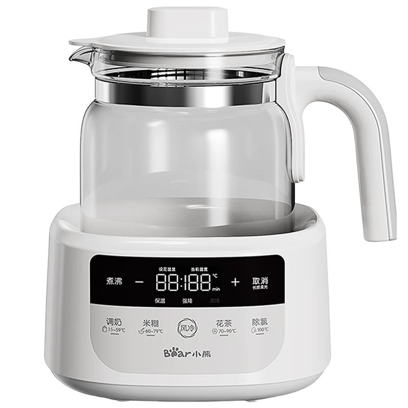 小熊（Bear）恒温水壶婴儿 恒温壶调奶器烧水壶热水壶 极速风冷1.3L 