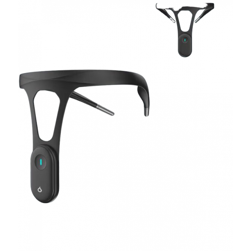 果實健康駝背低頭提醒器成人隱形智能感應(yīng)坐姿器背部矯姿帶神器 【成人款】-【暗黑色】