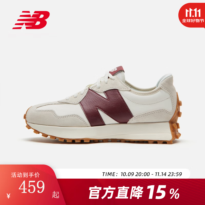 NEW BALANCENBŮЬ327ϵ��WS327KAС�������ʸ���ʱ�г��������˶�Ь�����Ƽ� WS327KA 36.5