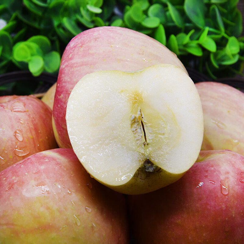 享佳恬山西红富士苹果25年当季水果生鲜脆甜新鲜时令平安果产地直发整箱 8.5斤【单果65mm+】