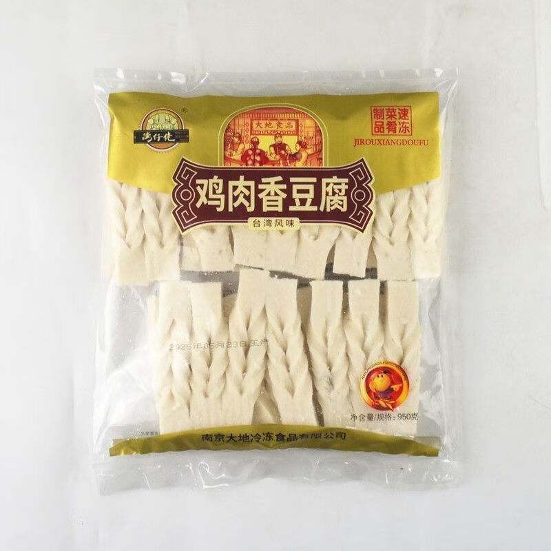 大地湾仔佬鸡肉香豆腐950g鸡肉味香豆腐串串火锅冒菜香锅麻辣烫 950g