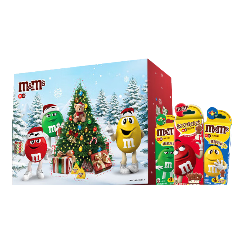 M&M'S ʥ��С����� 174g ���ж�ͯ�ǹ� ʥ������ 27.9Ԫ