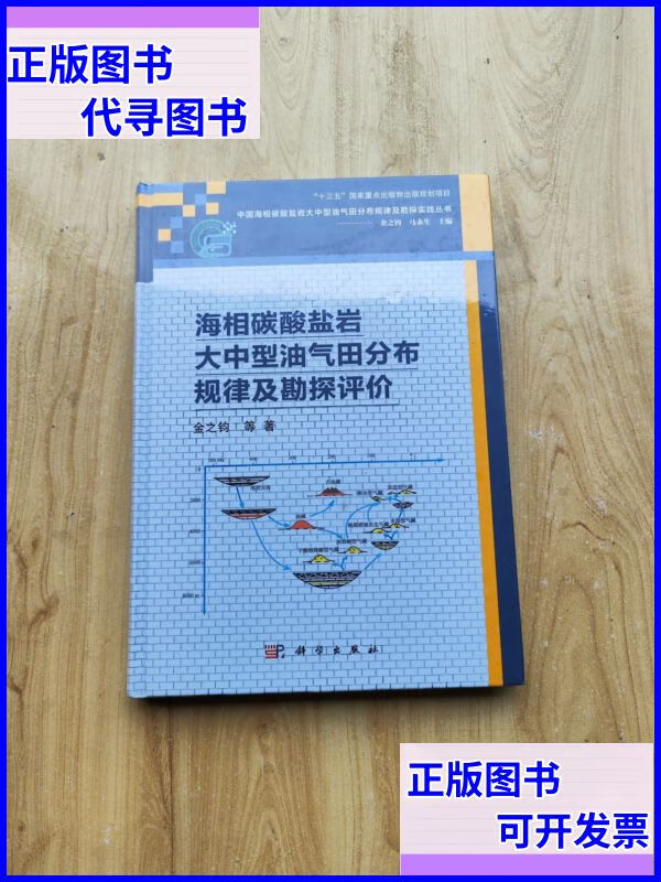 【二手9成新】海相碳酸盐岩大中型油气田分布规律及勘探评价 科学