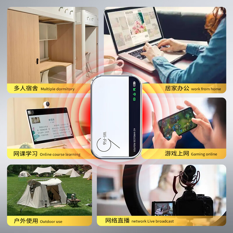 华为智选2025款免插卡移动随身WlFl5g无限流量全国通用穿墙无线网 5G三网通【顶配版】16核AI提速 0月租不涨价终身质保