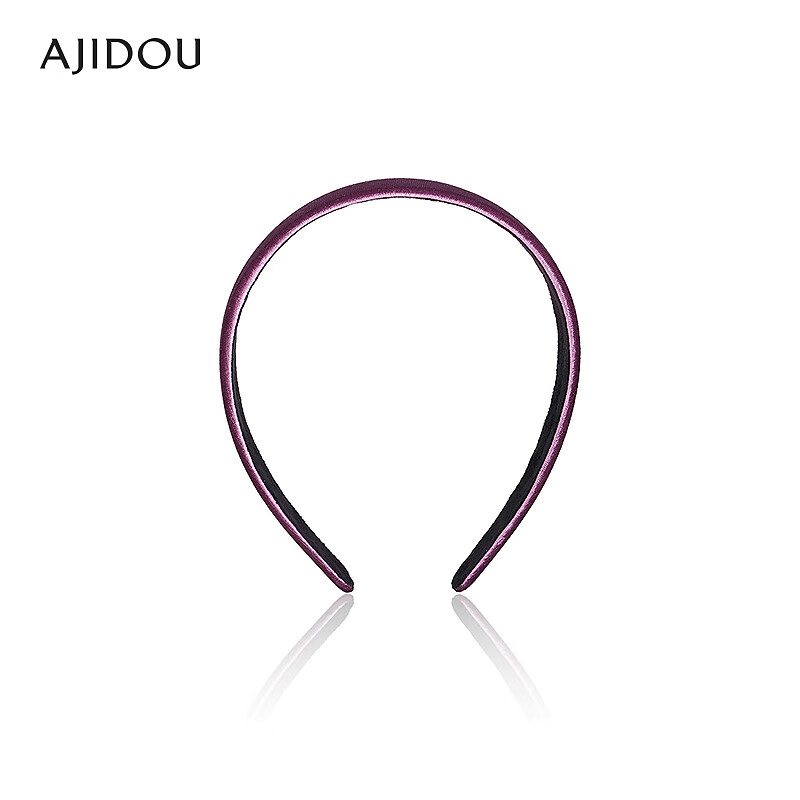 AJIDOU阿吉豆发箍女款休闲设计感发饰新年跨年礼物 紫色 1个