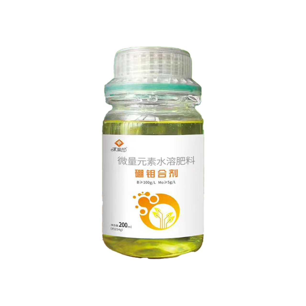 水磨舟微量元素硼钼合剂水溶肥促花保果多菌灵植物营养液化肥硼肥 水磨舟微量元素硼钼合剂200mlx1
