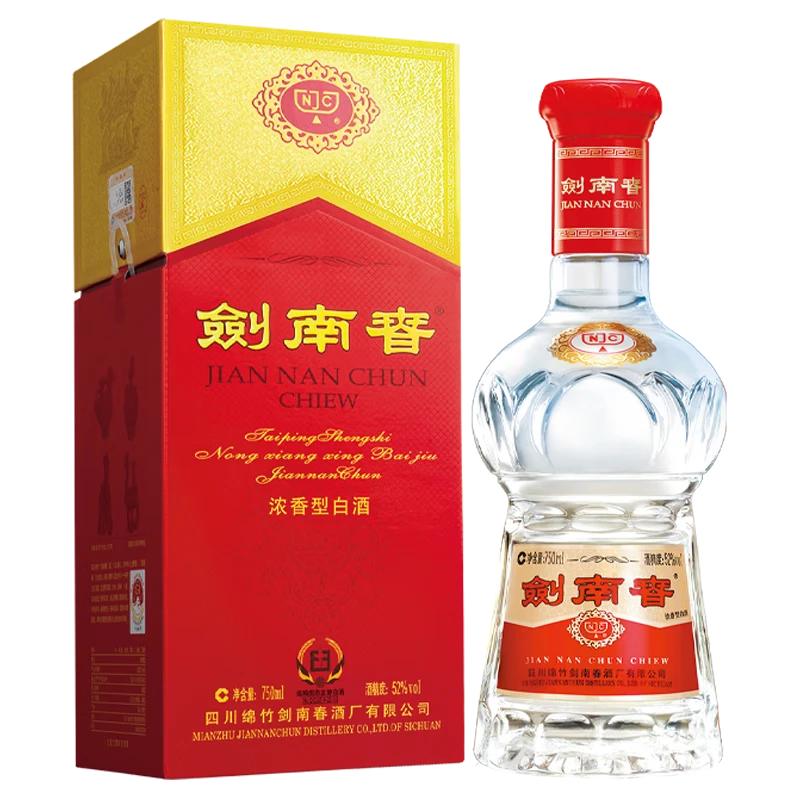 Jiannanchun/���ϴ� ˮ���� 52�� Ũ���� 1ƿ 750ml 581.25Ԫ