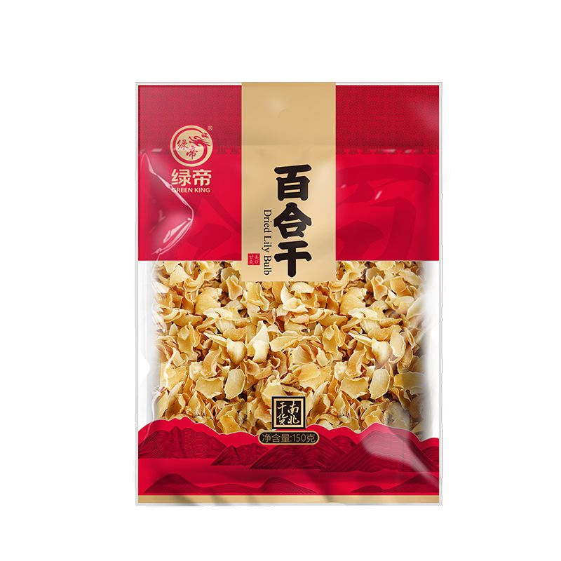綠帝（GREEN KING）百合干150g 南北干貨 干百合 綠帝百合干150g